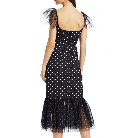 STAUD Tulle Midi Dress - Picture 2 of 12